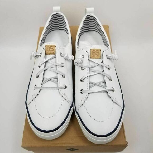 Womens Sperry Crest Vibe 85th Anniversary Sneakers White STS85303 Size 11M - Picture 4 of 10